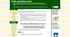 Desktop Screenshot of kids-puzzles.com